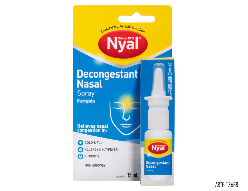 Nyal Decongestant Nasal Spray 15mL