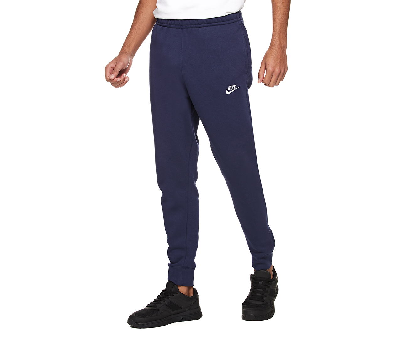Nike Sportswear Men's Club Fleece Joggers / Tracksuit Pants - Midnight ...
