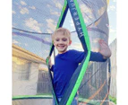 Lifespan Kids 3m HyperJump4 Spring Trampoline - Black/Green