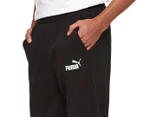 Puma Men's Essentials Logo Pants / Tracksuit Pants - Puma Black