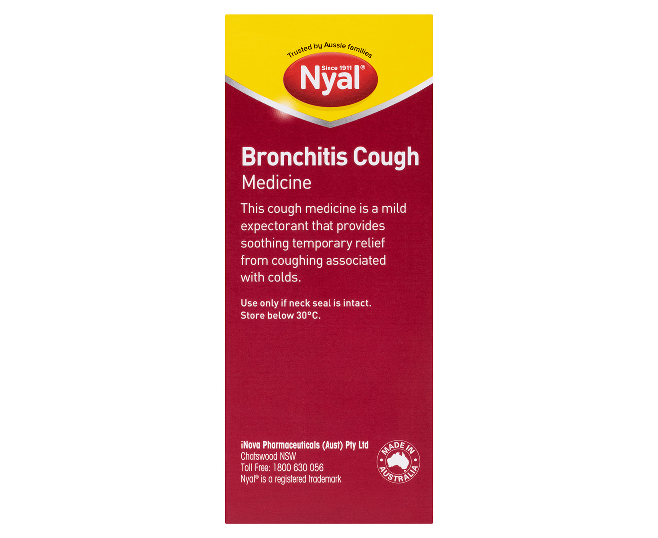 Nyal Bronchitis Cough Medicine Oral Liquid 200mL | Catch.com.au