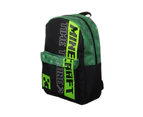 Minecraft Creeper Time To Mine Laptop Backpack
