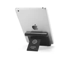 Spigen Genuine Spigen S320 Aluminum Multi-Angle Desk Mobile Phone Tablet Stand Holder Universal - Black