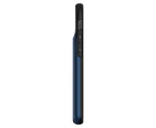 iPhone 12 mini (5.4-inch) 2020 Case, Genuine SPIGEN Slim Armor Wallet Card Slider Holder Cover for Apple - Blue