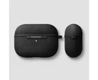 AirPods Pro Case, Genuine SPIGEN Urban Fit Slim Fabric Hard Cover Skin for Apple - Black