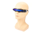 Futuristic Sunglasses Blue