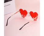 New Style Sunglasses with Diamond and Tearful Heart