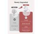 2 Pack Electric Wearable Breast Pump S12 LCD Hands-Free Pump Low Noise & Painless -24mm Flange