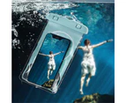 Universal Waterproof Mobile Phone Case Touchscreen Phone Pouch - Green