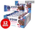 12 x Aussie Bodies Lo Sugar Crunch Bar Rocky Road 33g
