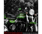 ViperII Motorbike Bar End Mirrors Green Heavy Weight for 1" & 1-1/4" Hollow Handlebar (ID:17-24mm)