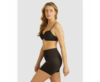 Miraclesuit Shapewear Comfy Curves Waistline Shaping Bike Pant in Black
