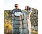 Naturehike Ultralight Cotton Sleeping Bag Outdoor Camping Machine Washable - M400 Green