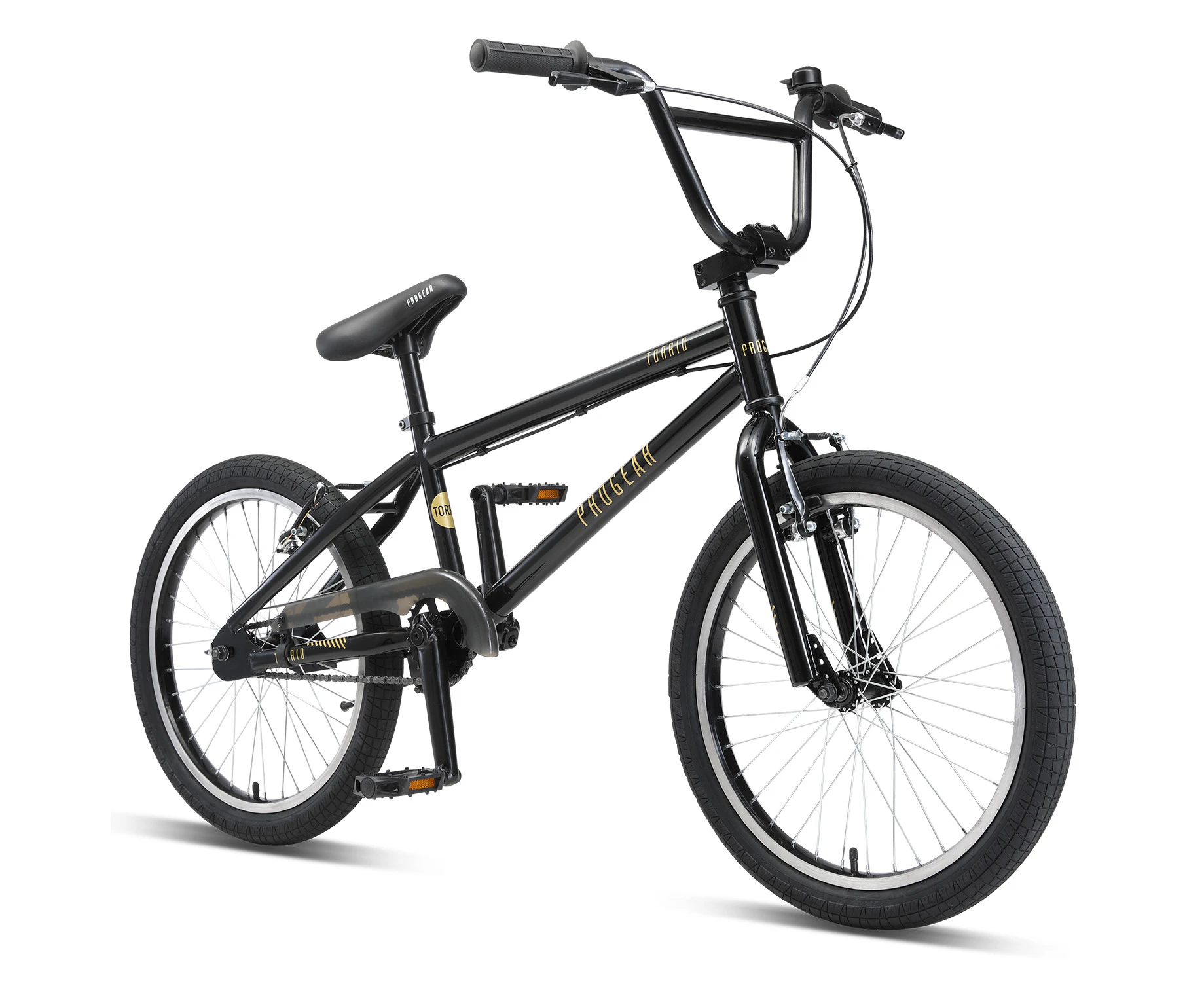 Progear Bikes Torrid BMX Bike 20" in Matt Black