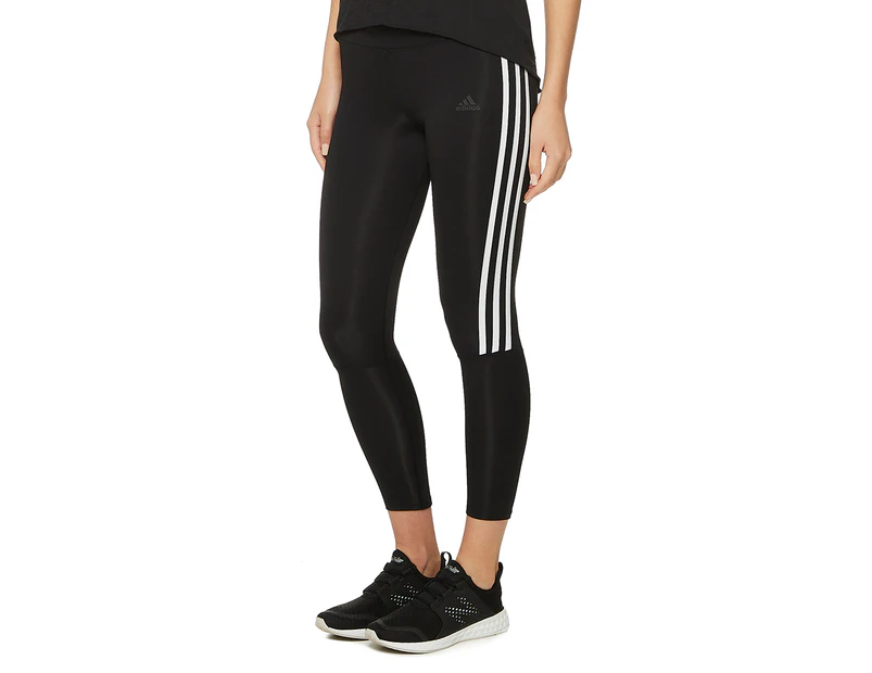 Adidas Women's Run It Tights / Leggings - Black/White