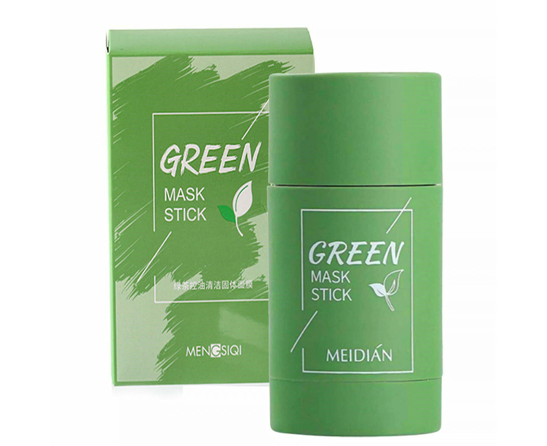 Green Tea Cleansing Facial Mask Stick Purifying Blackhead Acne Remover