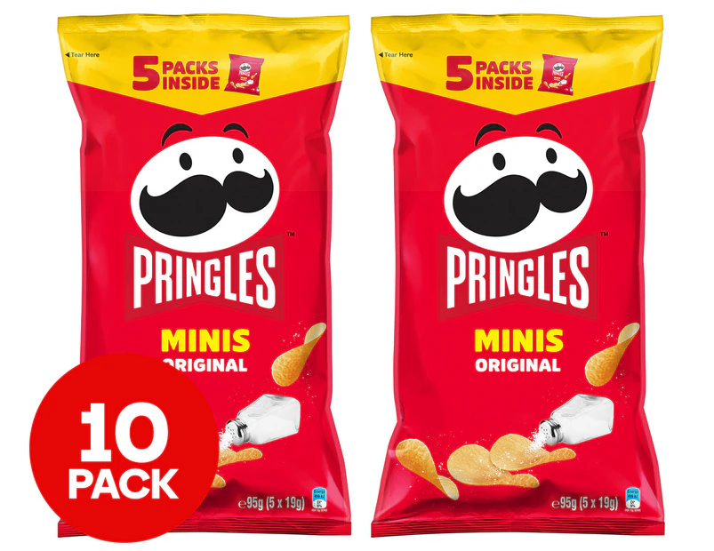 2 x Pringles Minis Original 95g