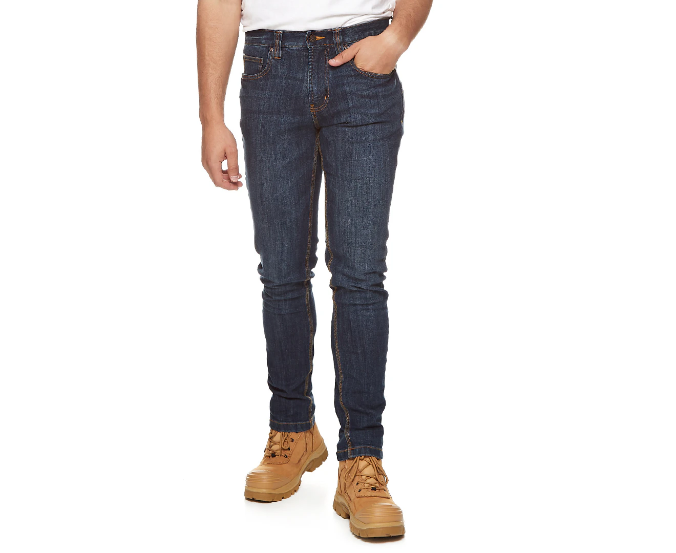 Hard Yakka Men's Heritage Slim Jeans - Indigo