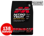 MuscleTech Nitro Tech 100% Whey Gold Protein Powder Double Rich Chocolate 4.54kg / 138 Serves