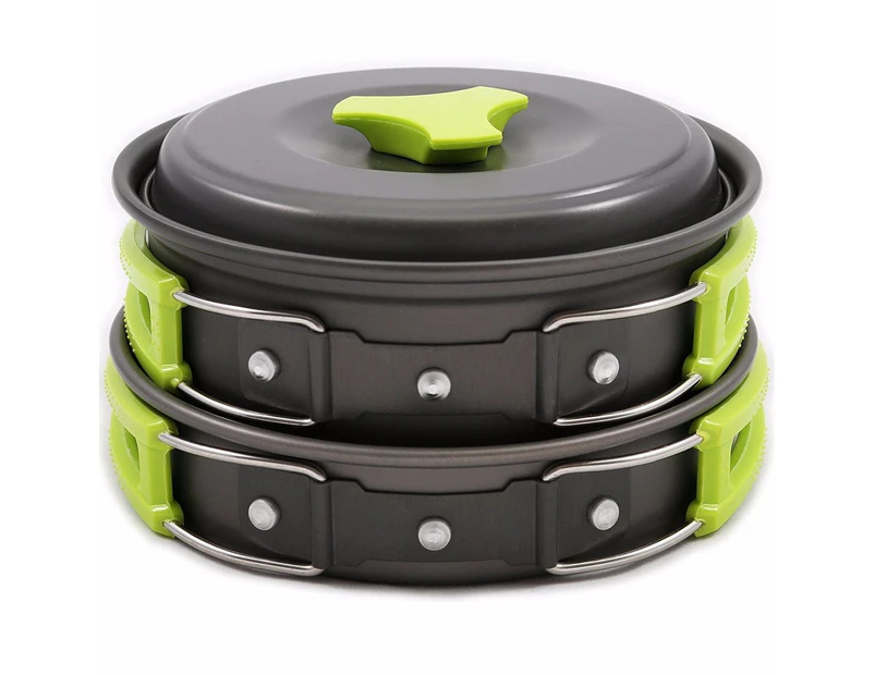 Camping Cookware Mess Kit Backpacking Gear Hiking Outdoors Bug