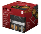 Instant 8L Vortex Plus ClearCook Dual 4L Air Fryer - Silver 140-3128-01-AU