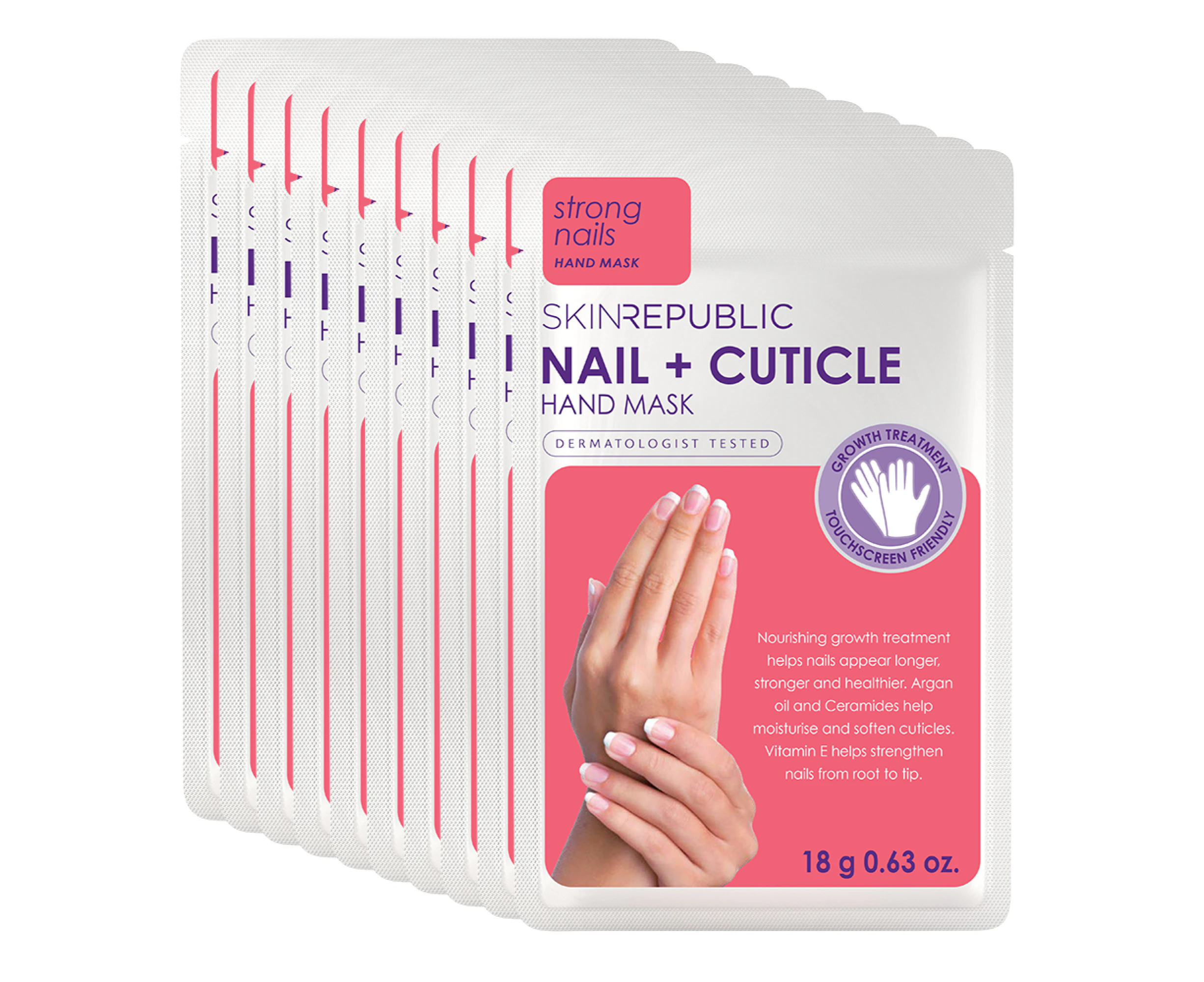 Skin Republic 10 Pack Nail + Cuticle Hand Mask