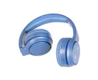 Laser Bluetooth Headphone On-Ear with Hands-Free Mykonos Blue
