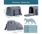 Expandable Soft Pet Carrier with Dual Access