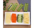 Kitchen Tool Vegetable Slicer - Green