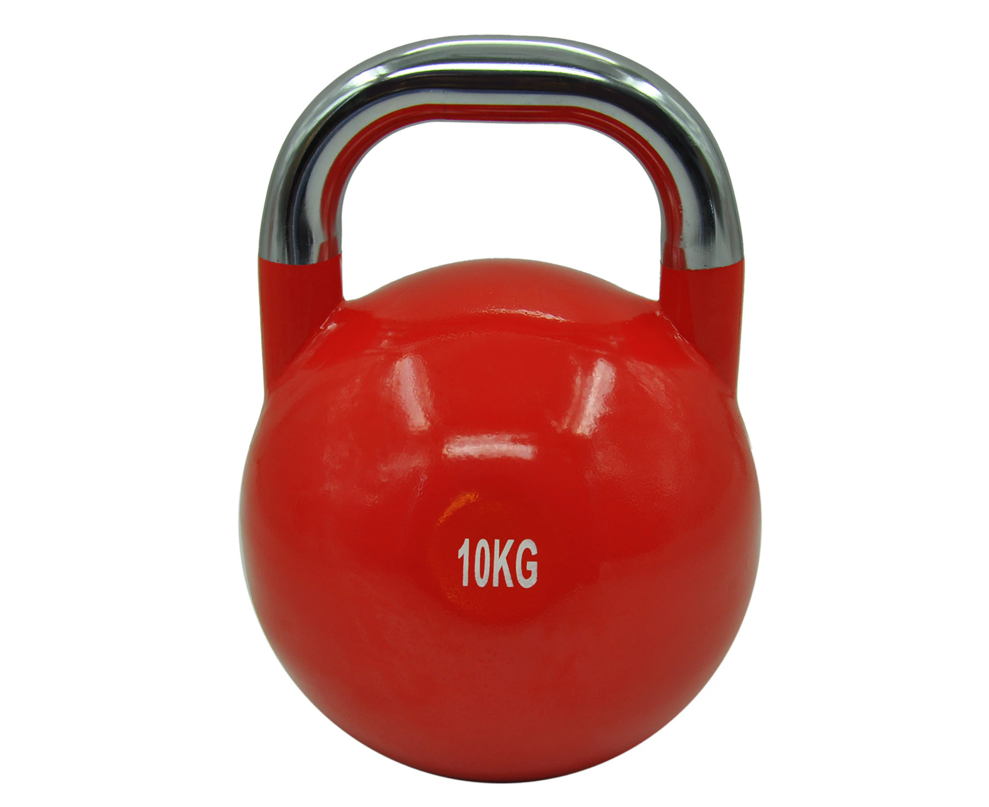 10kg Steel Pro Grade Competition Kettlebell Weight - Home Gym Strenth Training