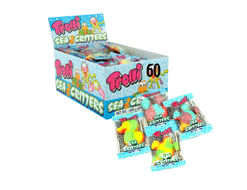 Trolli Sea Critters 9g - 60 Piece Pack