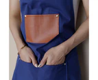 Kitchen Apron with Pocket for Women and Men - Blue