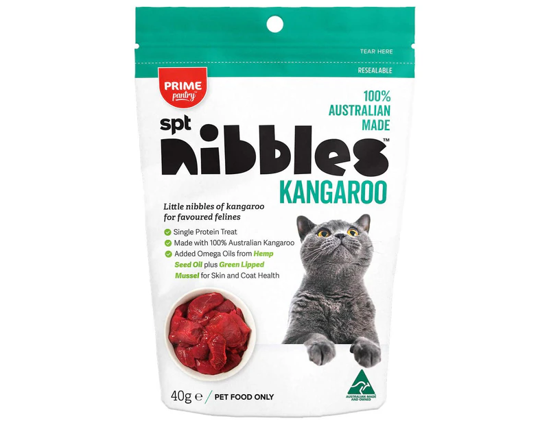 Nibbles Kangaroo Cat Treats 40g