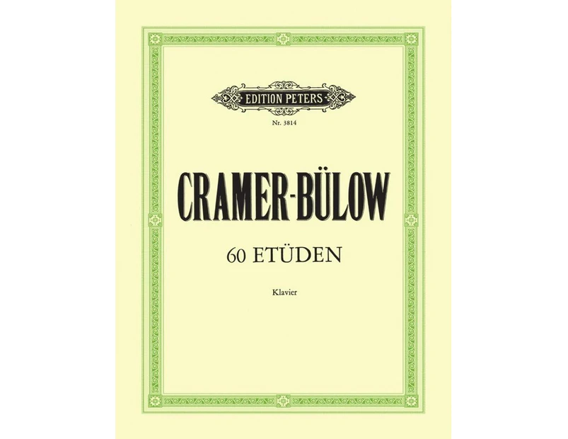 Cramer - 60 Selected Studies For Piano (Softcover Book)