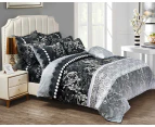 Costa Double Size Bed Quilt Cover/Doona Cover/Duvet Cover & 2 Pillowcases Set