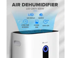 Advwin 25L/Day Air Dehumidifiers 6500ML for Damp Air Mold Moisture in Closet Kitchen Bedroom Office