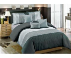 Chimes Quilt/Doona/Duvet Cover Set (Queen/King/Super King Size Bed) M313
