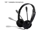 Salar-V38V Wired Headphone High Fidelity Subwoofer ABS Voice Microphone Headset for Games
