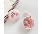 Universal Headphone Wired Stereo Bass In-ear Headset Headphone with Cartoon Storage Box for Music
