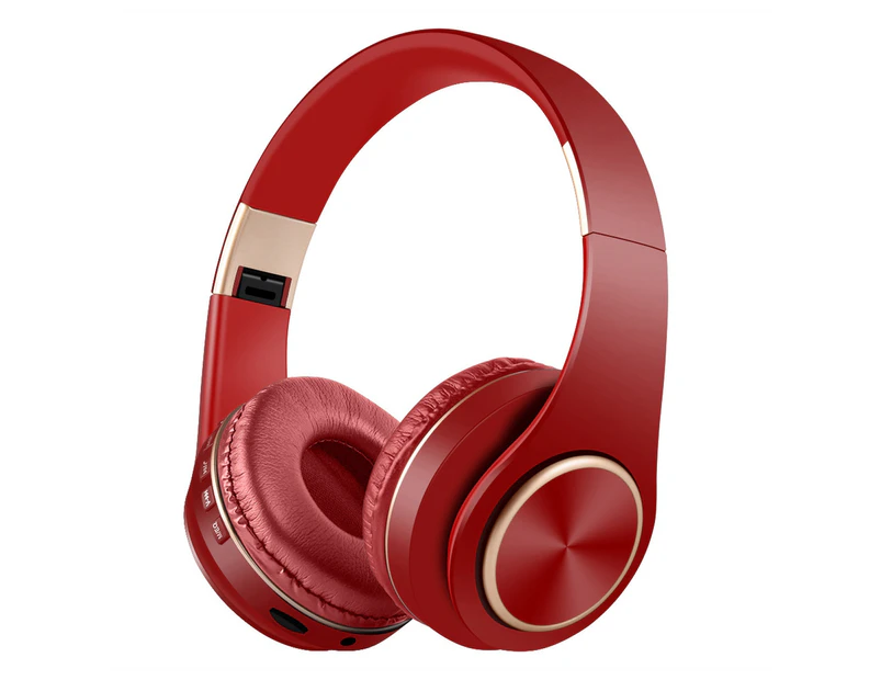 T8 Bluetooth-compatible Headphone Bluetooth-compatible 5.0 Foldable Portable Wireless Music Headset for Mobile Phone
