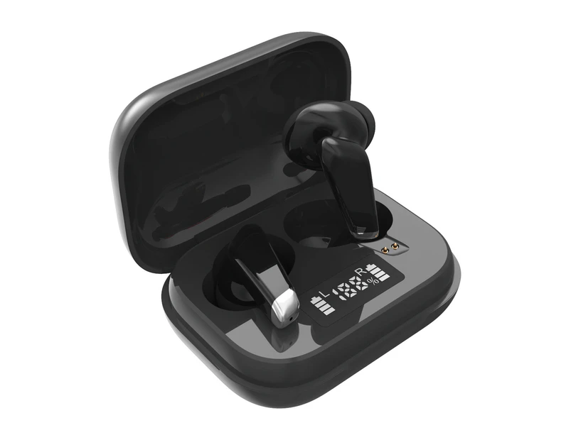 J70 True Wireless Stereo Bluetooth-compatible 5.0 Earphones Touch Control Digital Display Mini Wireless In-ear Earbuds for Mobile Phone