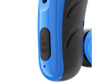P13 Bluetooth-compatible 5.0 Earphone Noise Reduction Mini Ear Hook Wireless Headphone for Business-Black  Blue