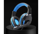 Wired Headphone 40mm Speaker Noise Reduction Over-Ear Computer Headphone with Microphone for E-Sport