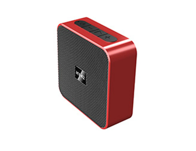 HY42 Wireless Speaker Portable Bluetooth-compatible 5.0/4.2 Metal Subwoofer Card Insert Mini Speaker for Home