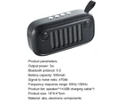 XM-8 Bluetooth-compatible Speaker Mini Fine Workmanship Support TF Card Playback Wireless Portable Subwoofer Desktop Loudspeaker for Home