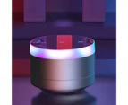 A51 Speaker Fine Workmanship Breathing Lights Multifunctional Mini Wireless Bluetooth-compatible Speaker with TF Card Slot for Home