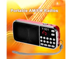 Y-501 FM Radio Digital Support TF Card USB AUX Portable LED Flashlight Audio Music Player Speaker for Mobile Phone