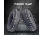 1 Pair Ergonomic Dust-proof Soft Protein Faux Feather Protective Earphone Cushions for DENON AH-D600