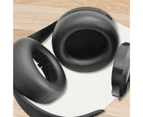 1 Pair Headphone Sleeves Waterproof Replaceable Breathable Soft Headset Ear Pads for Sony PS5 Wireless Plus 3D-Black 2