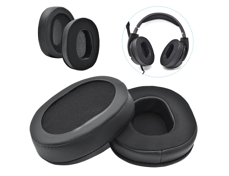 2Pcs/Pair Ear Cushion High Elasticity Fine Workmanship Breathable Replacement Headphone Soft Earmuff for SteelSeries Arctis 1 3 5 7 9 9x Pro